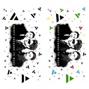 Наклейка на телефон 30 seconds to mars