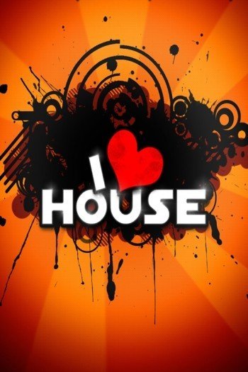 Чехол на планшет I Love House